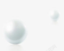 白色光球透明光球素材