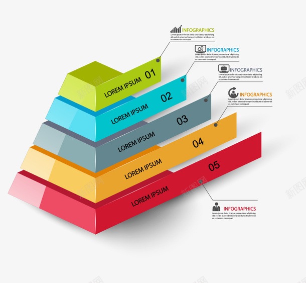 ppt矢量图eps免抠素材_88icon https://88icon.com ppt3D立体 商务ppt 矢量素材 立体图标 矢量图