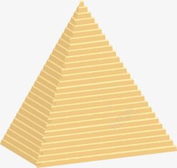 金字塔矢量图素材