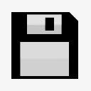 长期保存软盘icon图标图标