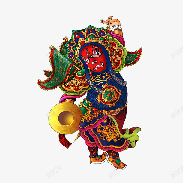 传统年画png免抠素材_88icon https://88icon.com 中国风 古典 年画 新年