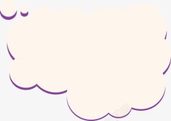 精美云朵边框素材