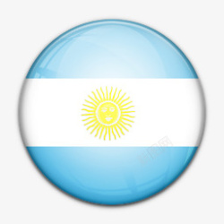 国旗的阿根廷worldflagicons素材