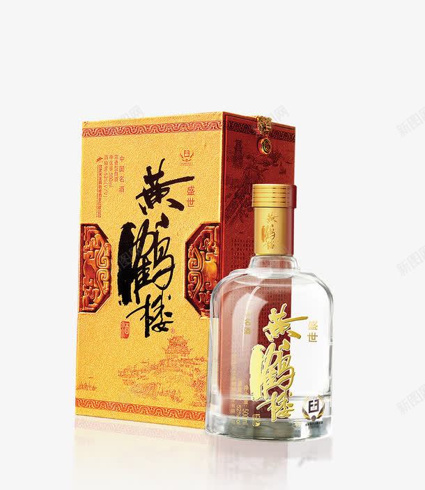 产品实物黄鹤楼酒png免抠素材_88icon https://88icon.com 中国名酒 产品实物黄鹤楼酒 白酒 酒水 金装