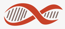 彩色双螺旋基因链矢量图素材