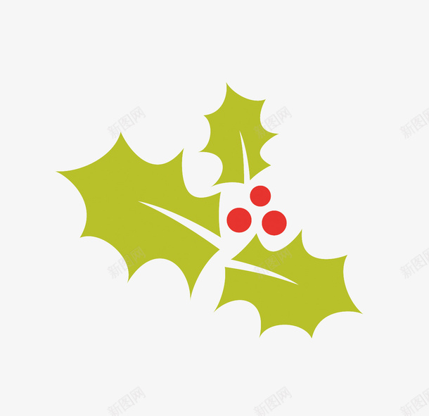 圣诞节花png免抠素材_88icon https://88icon.com 圣诞节 圣诞节装饰图案 节日元素 花