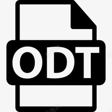 网线接口ODT文件格式符号图标图标