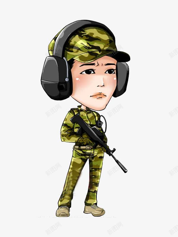 特种兵女兵机枪耳麦png免抠素材_88icon https://88icon.com png素材 兵种 女兵 机枪 特种兵 耳麦