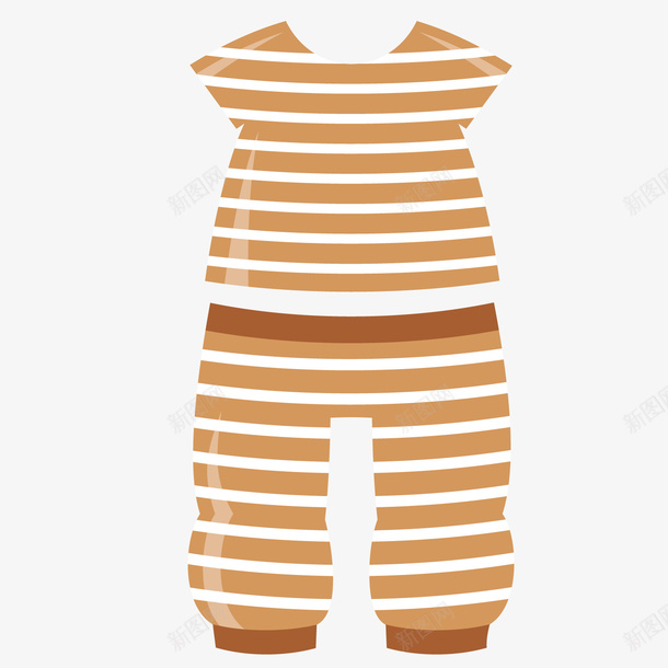 夏季婴儿装矢量图ai免抠素材_88icon https://88icon.com 夏季 婴儿装 服装 矢量图