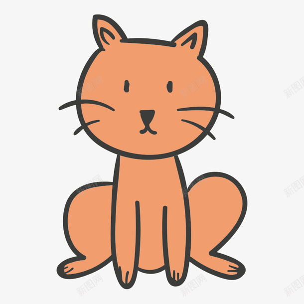 卡通动物png免抠素材_88icon https://88icon.com 动物 卡通 卡通动物 可爱动物 猫儿