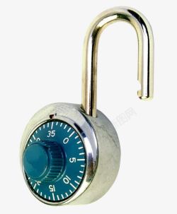 金属挂锁加密防盗锁高清图片