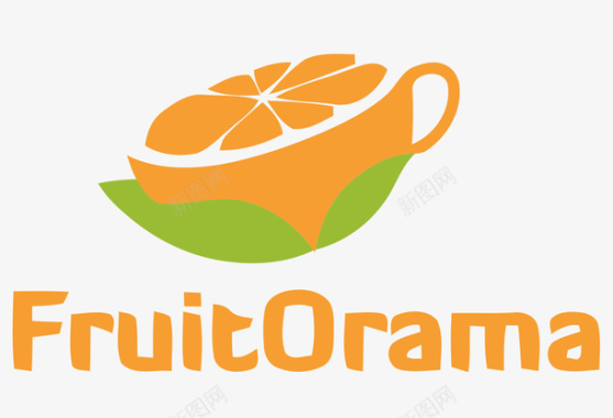 企业LOGO标志矢量创意橘子logo适量矢量图图标图标