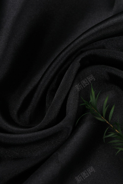 黑色丝绸珠宝背景黑色背景丝绸高清图片
