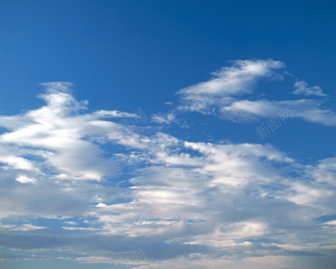 天空云蓝色天空气势天空背景