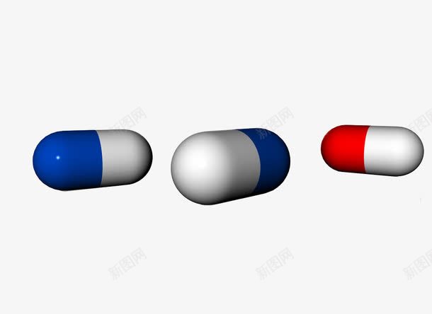 蓝红胶囊png免抠素材_88icon https://88icon.com 医生 医疗 胶囊 药品 药片 药物
