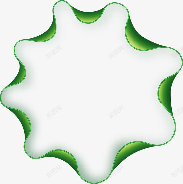 绿色创意花纹抽象png免抠素材_88icon https://88icon.com 创意 抽象 绿色 花纹 设计