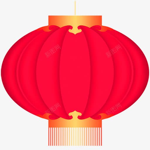 红色中国风灯笼装饰图案png免抠素材_88icon https://88icon.com 中国风 免抠PNG 灯笼 红色 装饰图案