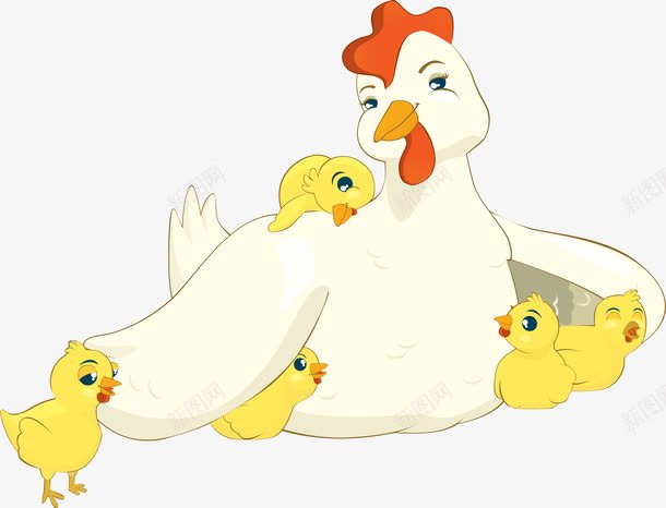 母鸡和小鸡手绘卡通png免抠素材_88icon https://88icon.com 小鸡妈妈 母鸡 母鸡和小鸡手绘 母鸡和小鸡手绘卡通矢量 矢量母鸡和小鸡