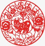 底纹剪影png免抠素材_88icon https://88icon.com 喜庆 底纹剪影 春节 春节元素 节日