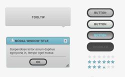 UI按钮窗口素材