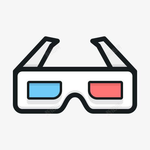 眼镜Luluiconspng免抠素材_88icon https://88icon.com 3D Glasses 眼镜