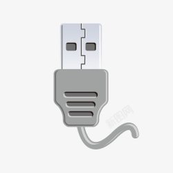 USB插头素材