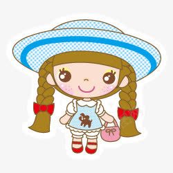 蓝帽子可爱男孩女孩图标png免抠素材_88icon https://88icon.com 可爱 图标 女孩 帽子 男孩