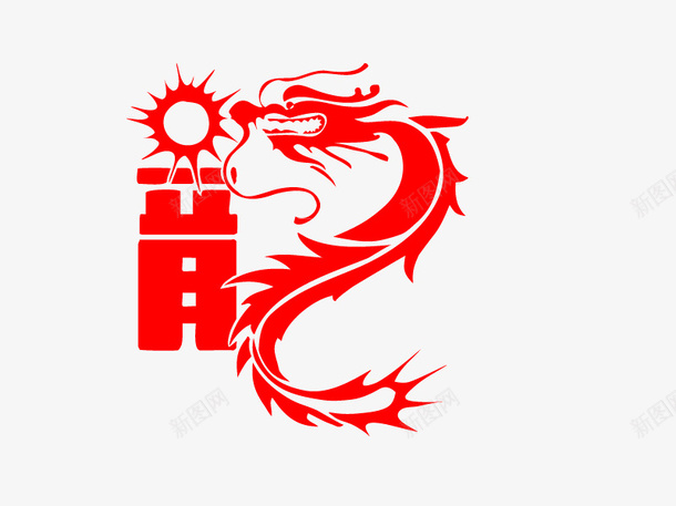 春节龙矢量图ai免抠素材_88icon https://88icon.com png 春节 龙 矢量图