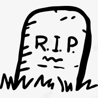 青苔墓碑墓碑图标图标