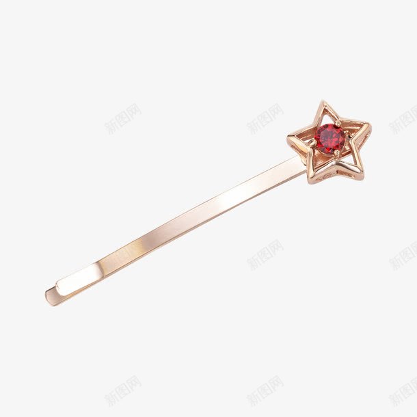 星星发夹发卡png免抠素材_88icon https://88icon.com 发卡 发夹 小饰品 装饰品