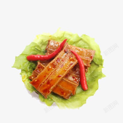 麻辣豆干png免抠素材_88icon https://88icon.com 休闲 小包装 小吃 豆腐干 辣条 零食