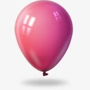 气球品红色的Balloonicons素材
