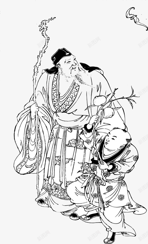 中国古典人物艺术矢量图ai免抠素材_88icon https://88icon.com 中国古典人物 中国古典人物艺术矢量图 艺术 矢量图