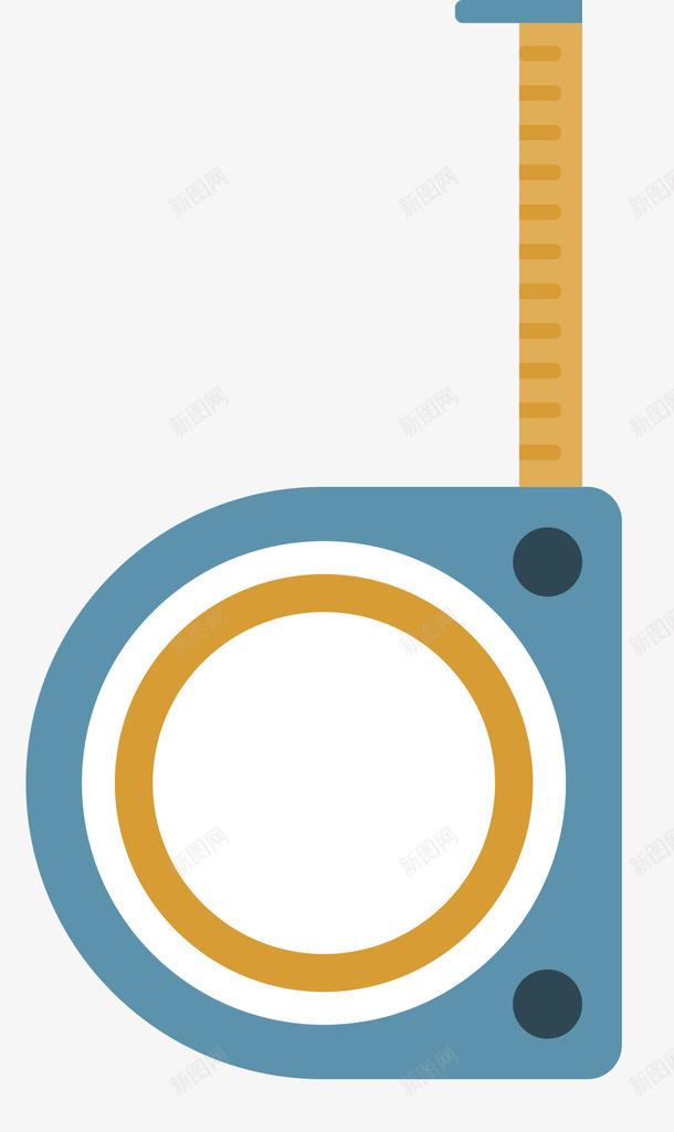 扁平风格手绘卷尺矢量图eps免抠素材_88icon https://88icon.com 五金工具 五金工具类 卡通工具 卷尺 工具 扁平五金工具 扁平风格 矢量图 矢量工具