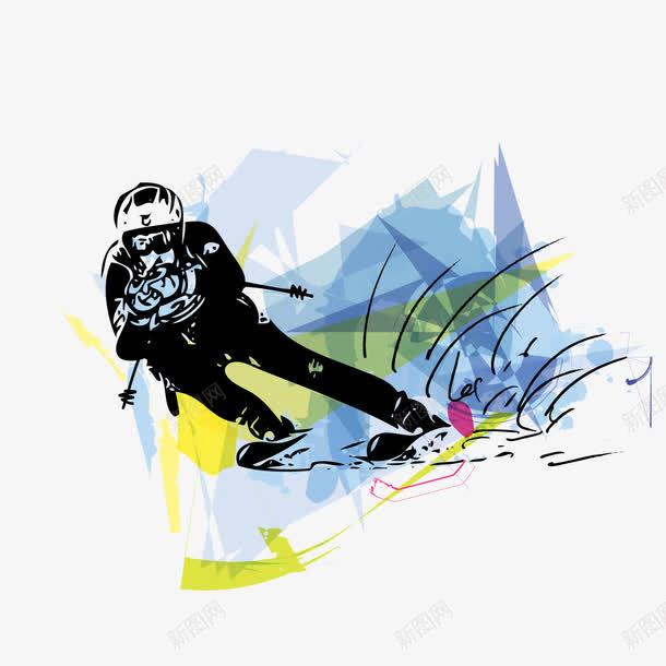 水彩和滑雪橇的人png免抠素材_88icon https://88icon.com png 免费png 水彩 水彩水彩 滑雪 矢量素材