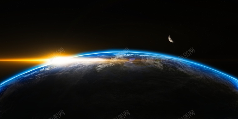 科技感的地球背景