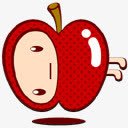 卡通苹果人png免抠素材_88icon https://88icon.com 卡通 可爱 苹果 苹果人