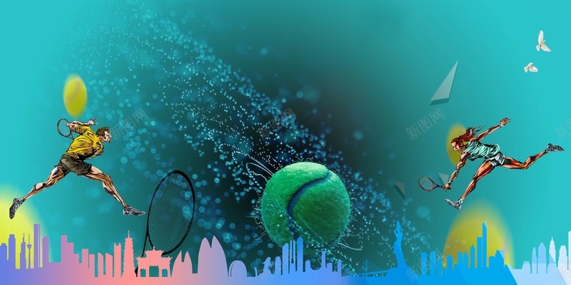 网球运动会大背景图jpg设计背景_88icon https://88icon.com 简单 网球 背景 运动 运动会