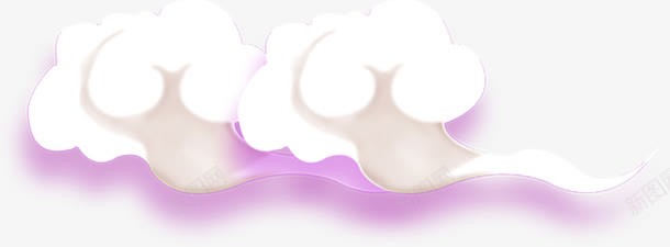 创意合成扁平白色的云朵效果png免抠素材_88icon https://88icon.com 云朵 创意 合成 扁平 效果 白色