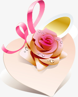 粉色花朵图案矢量图素材