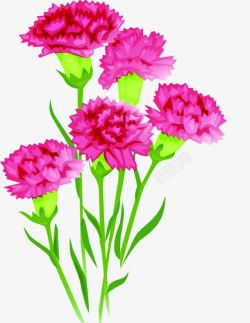 粉色浪漫花朵植物装饰素材