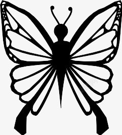 女性化的蝴蝶Butterflyicons素材