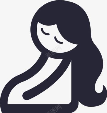孕妇孕妇图标图标