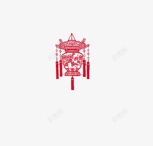 中国风灯笼剪纸png免抠素材_88icon https://88icon.com 中国风 剪纸 喜庆 灯笼 节日