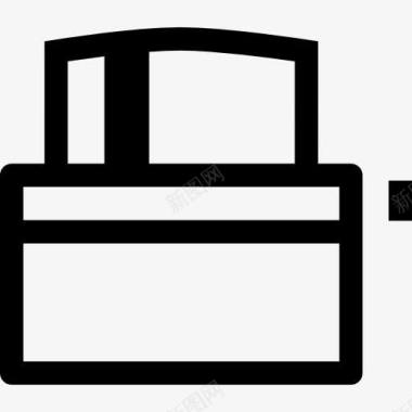 包块电子锁图标图标