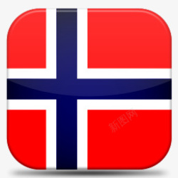 挪威V7国旗图标素材