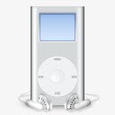 iPod迷你灰色MP3播放器iPod素材