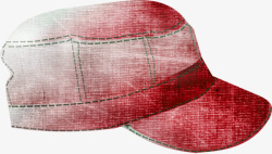 浅红色牛仔帽素材