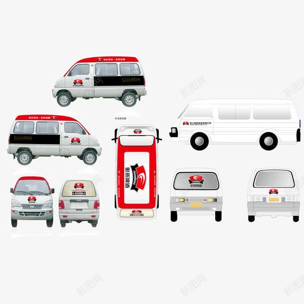 卡通商务车与货车矢量图ai免抠素材_88icon https://88icon.com 商务车 汽车 货车 矢量图