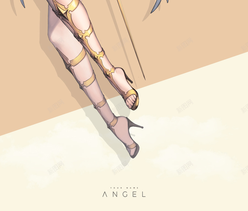 天使Angeljpg设计背景_88icon https://88icon.com 人物 卡通 海报 背景